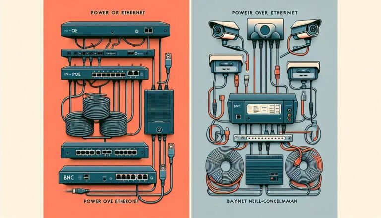 cctv camera connection types