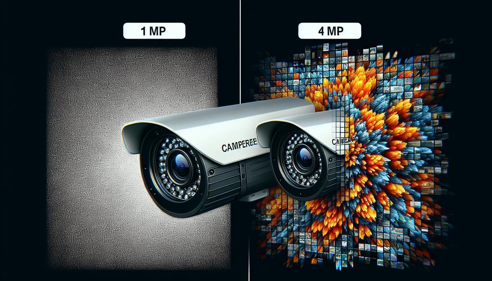 comparing 1080p and 4mp cameras