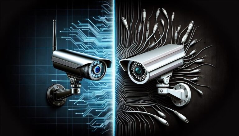 comparing wireless and wired cameras