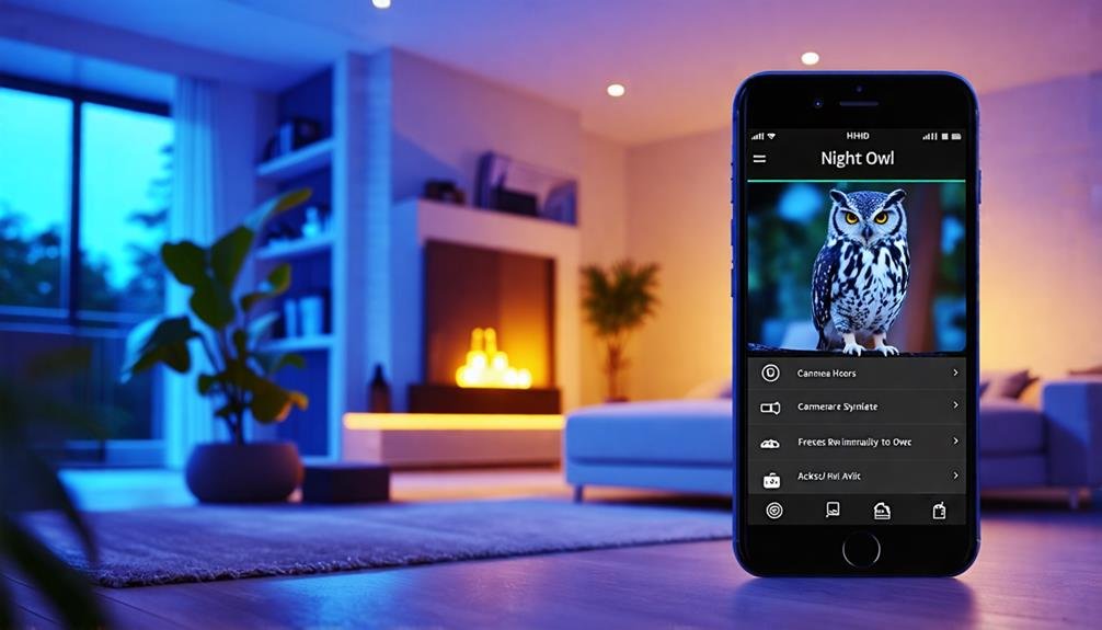 connect night owl cameras mobile