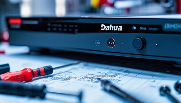 dahua dvr factory reset instructions