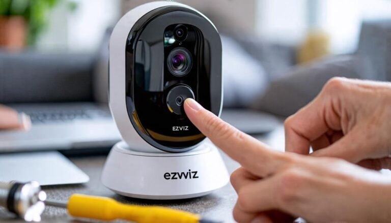 factory reset ezviz camera