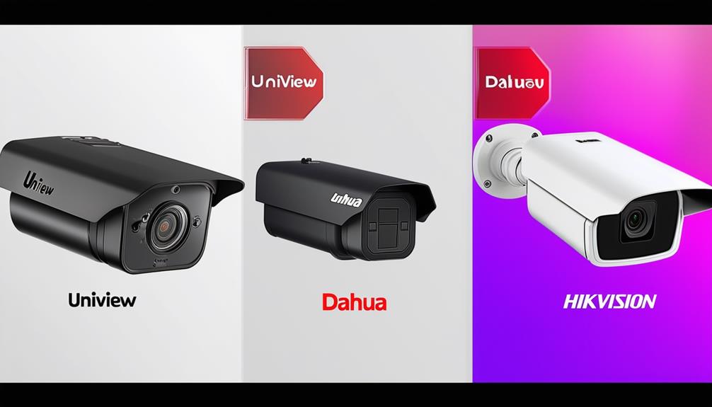 surveillance camera brand comparison