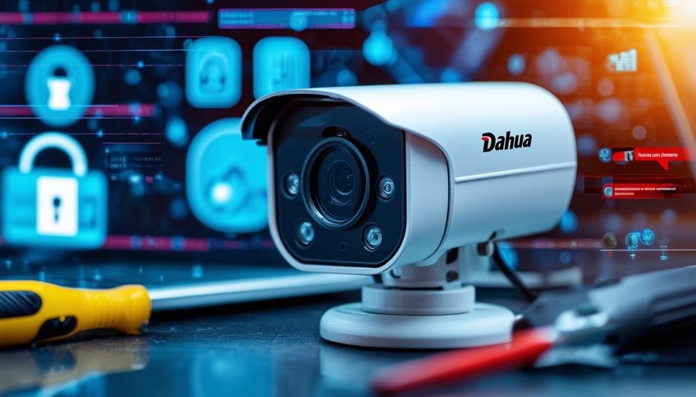 unlock dahua ip camera