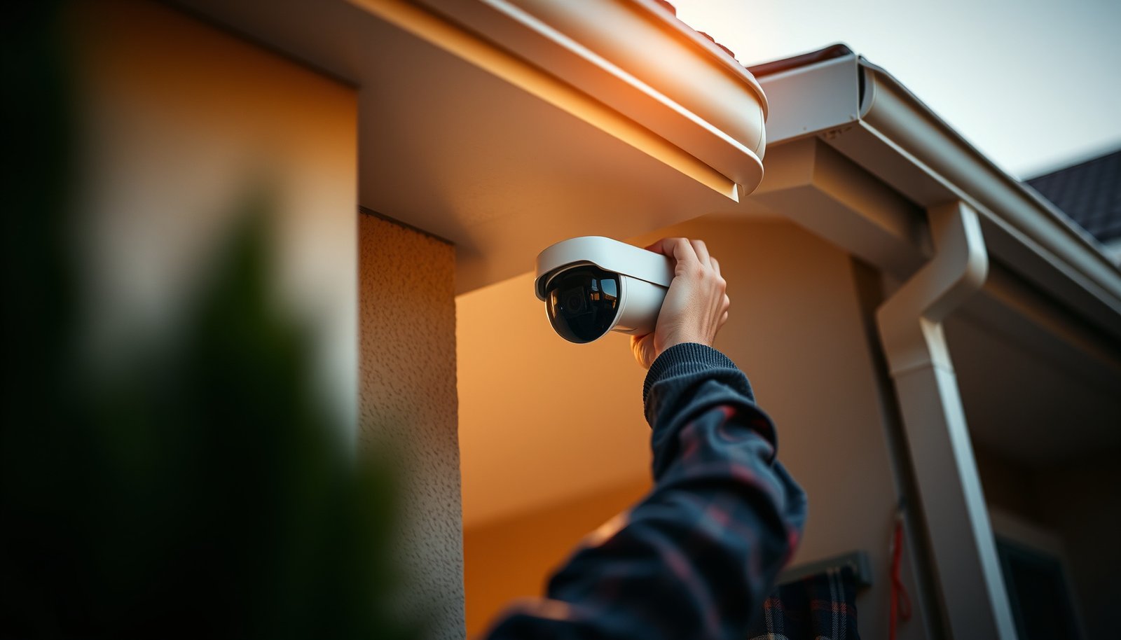 Step-by-step guide to setting up CCTV for a house, showcasing camera placement and installation tips.