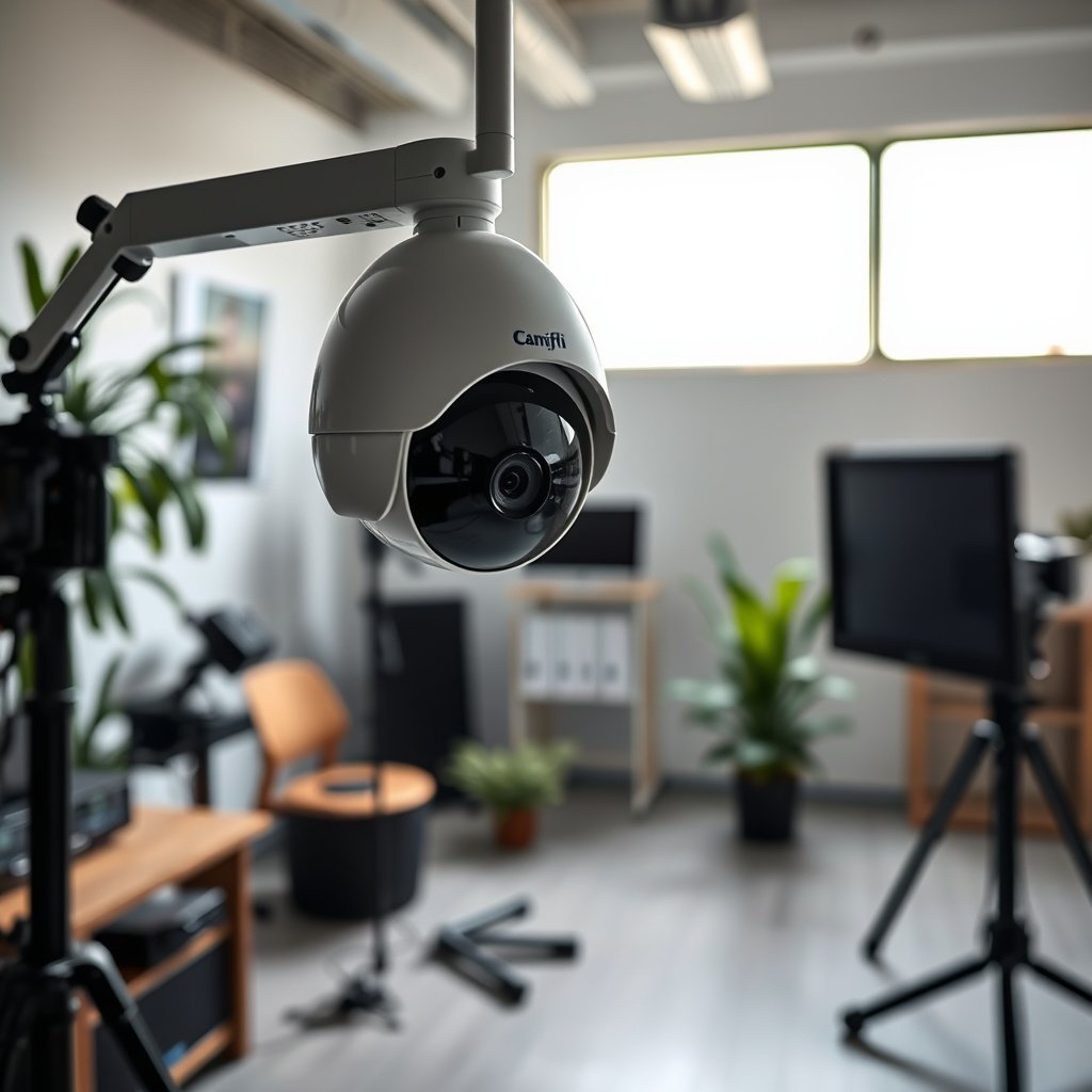 Image showing checklist for Wi-Fi CCTV camera compatibility and requirements before setup.