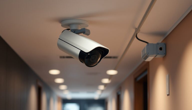 Step-by-step guide on connecting a PoE CCTV camera for security setup.