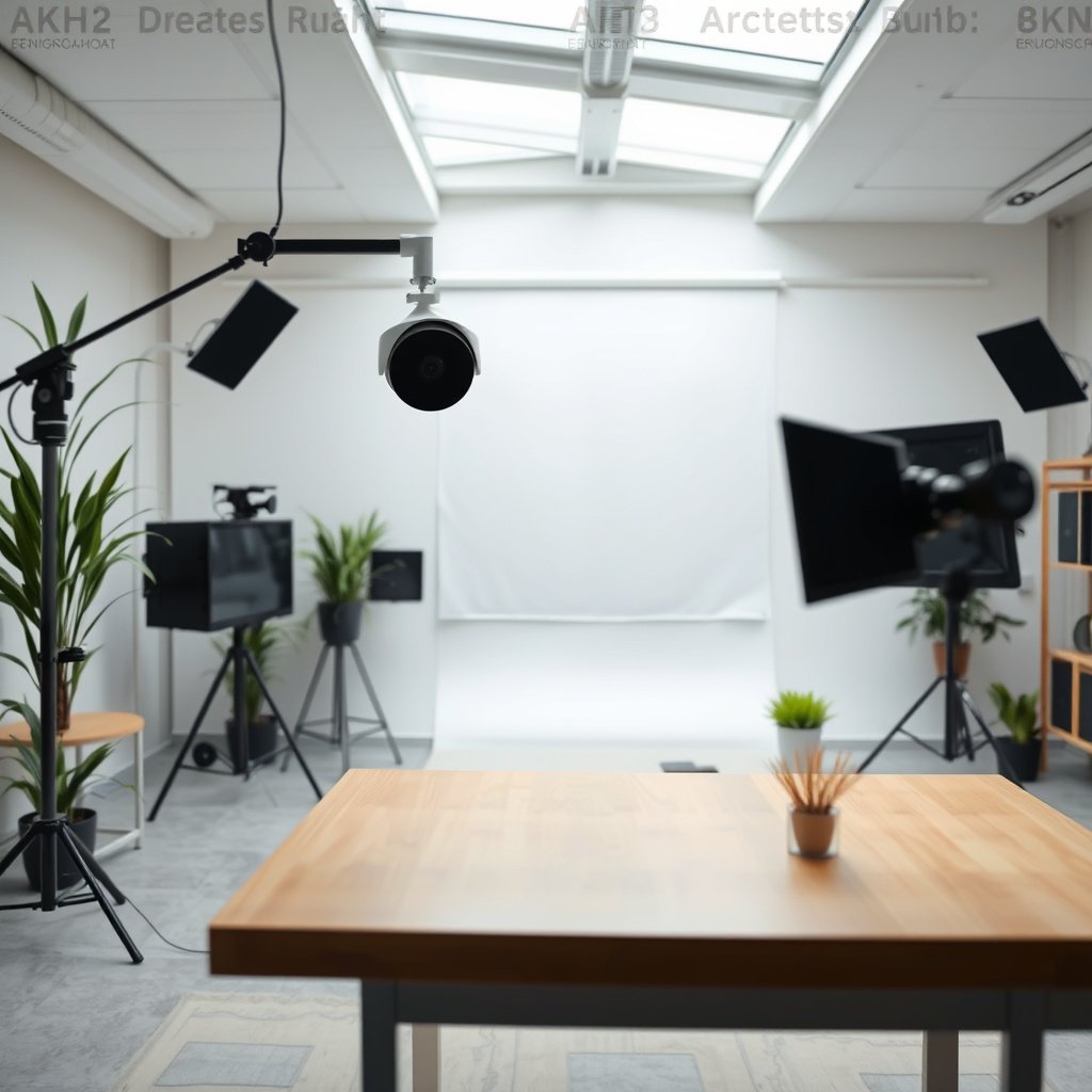 Illustration showing how to define coverage areas and set camera goals for CCTV in a small business.