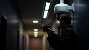 A practical guide showing steps to enable audio on a CCTV camera for enhanced surveillance.