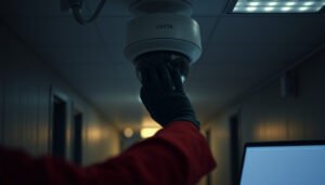 A step-by-step guide on enabling motion detection settings on a CCTV camera.