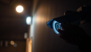 Steps to enable night vision on a CCTV camera for better surveillance in low light conditions.