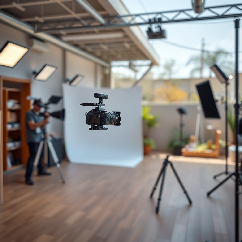 Items needed for enabling motion detection on a CCTV camera, including tools and equipment.