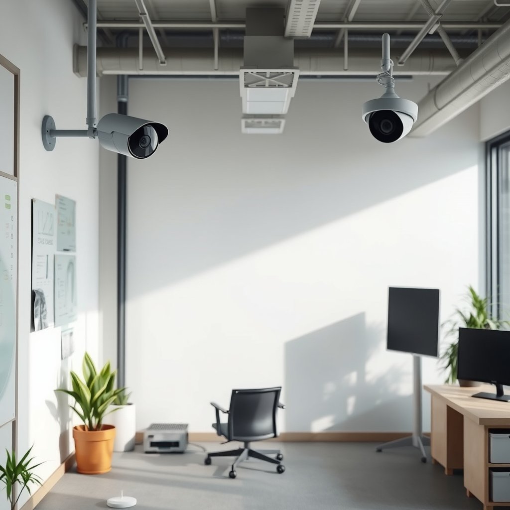 A checklist of security goals and priority areas for planning a home CCTV system.