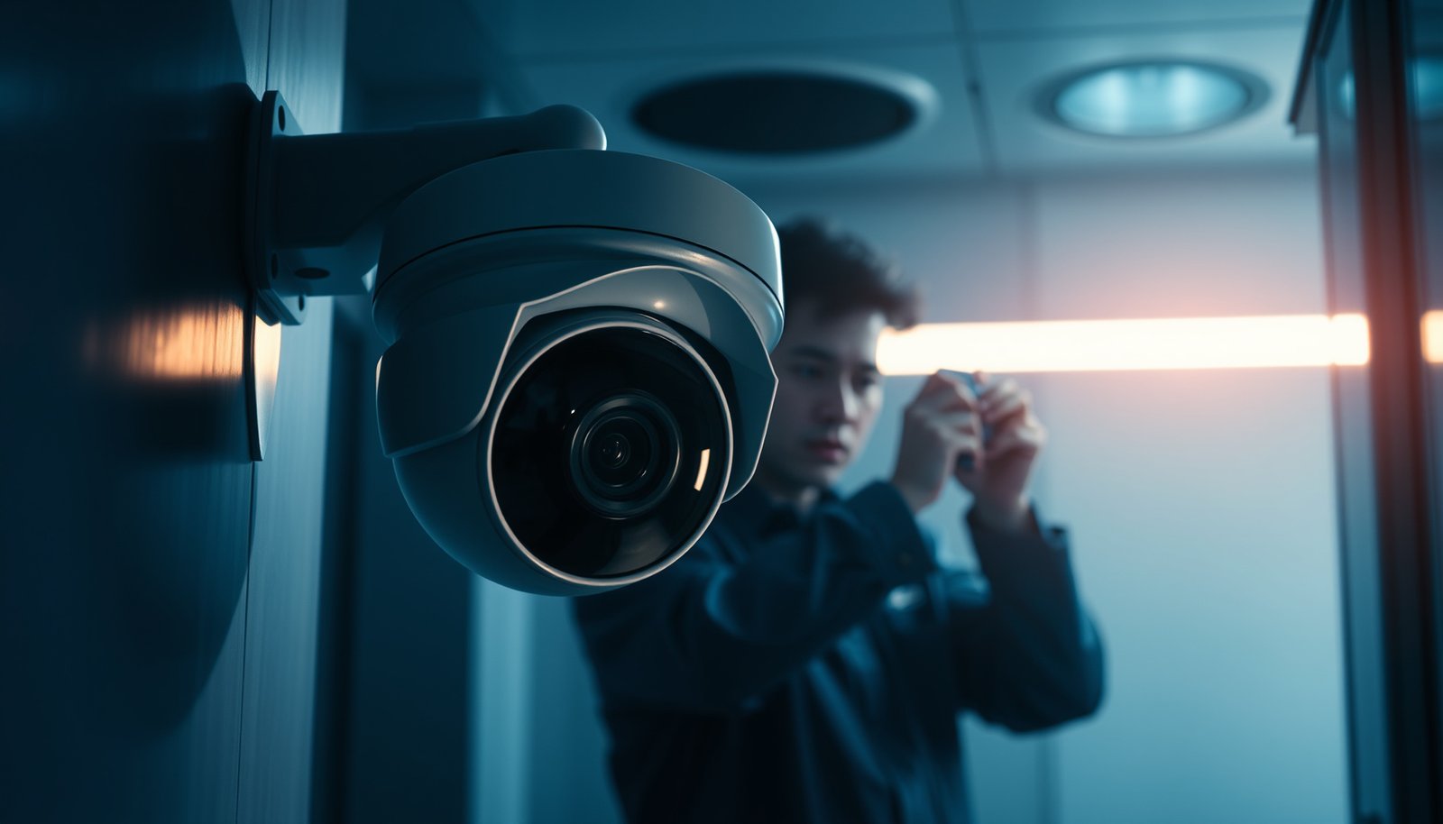 Step-by-step guide on how to properly set up a PTZ CCTV camera for effective surveillance.