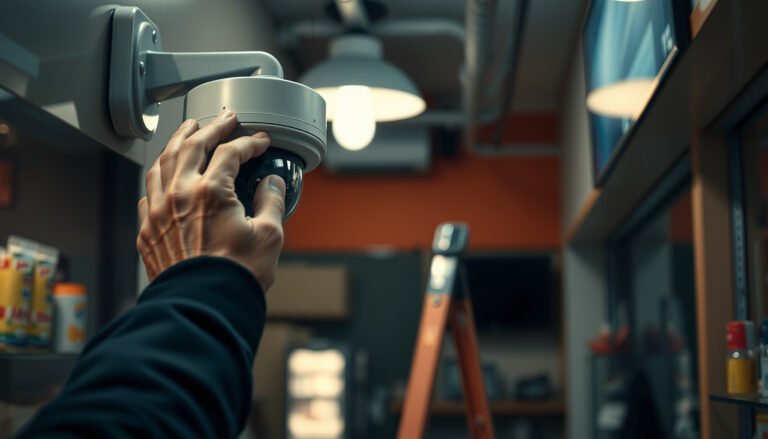 CCTV camera installation guide for small business security setup