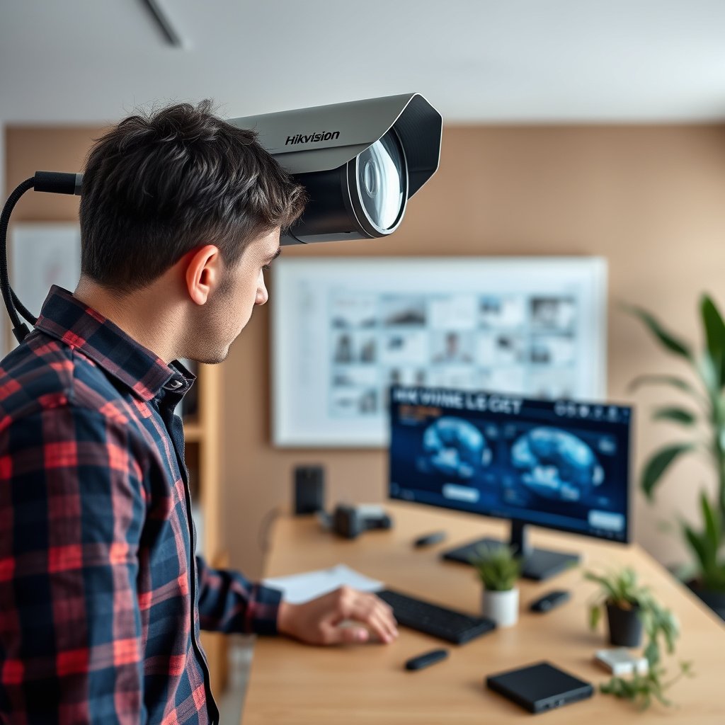 Comparison of IP and analog setup for Hikvision CCTV cameras.